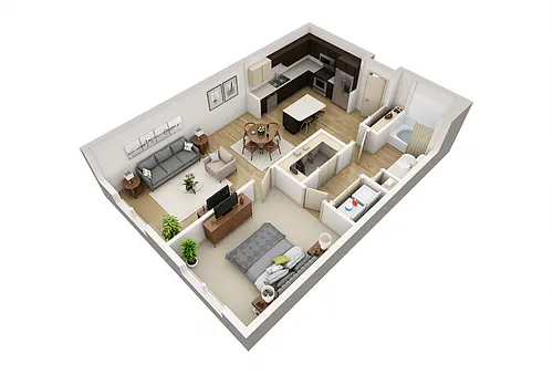 Floor plan A1F