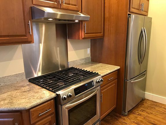 Remodeled Kitchen with stainless steel appliances