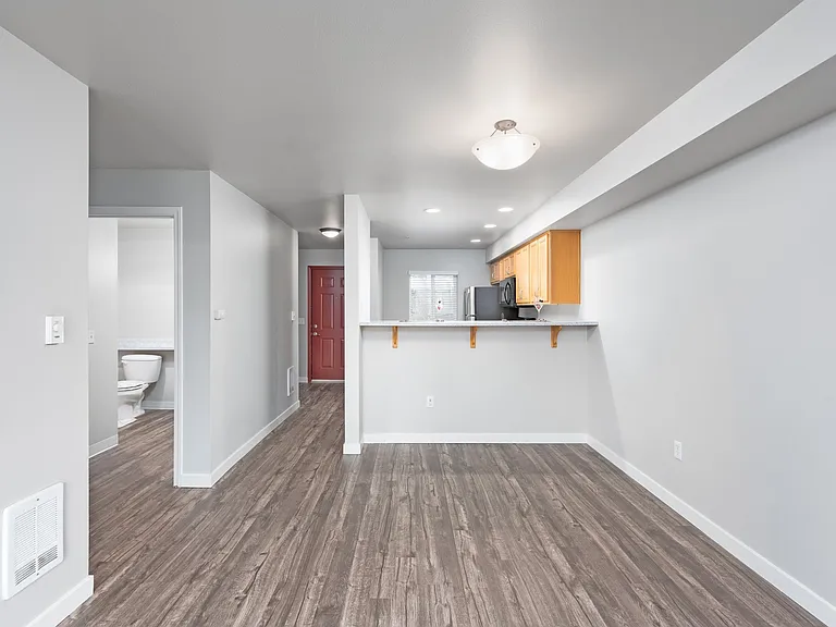 1x1 - 728 SF - Living Room