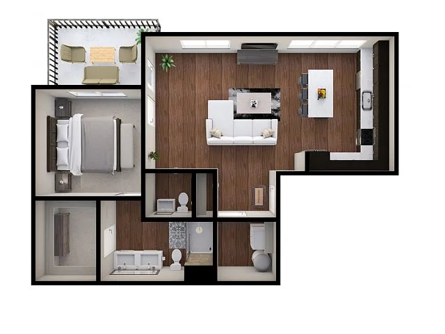 Floor plan The Howell