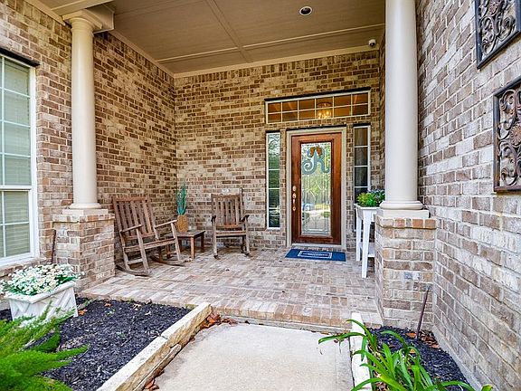 Inside the gate... you can relax and watch the world go by... or lock it out.