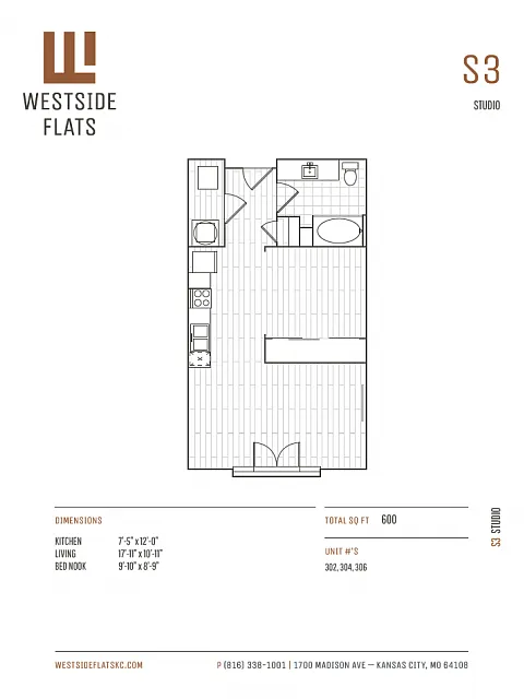 Floor plan S3