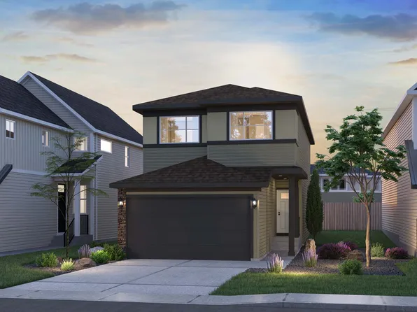 Rundle 22 Plan, Front Garage at Livingston