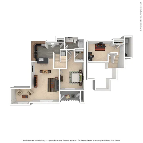 Floor plan A1-A Loft