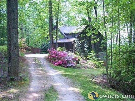 View of the house and garage from driveway.