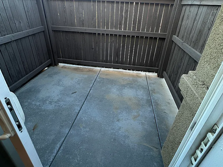 Back patio
