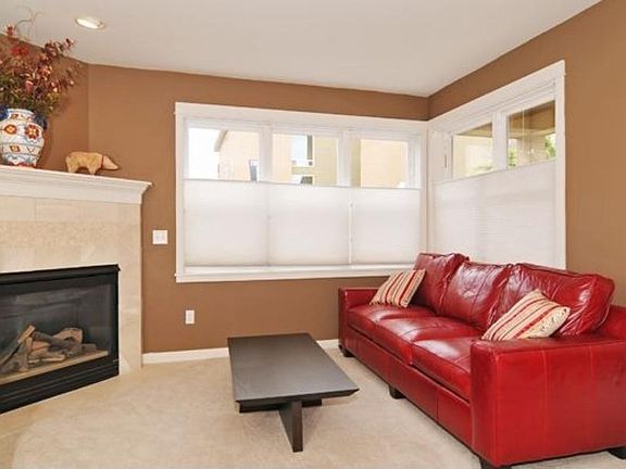 Living Room and Fireplace