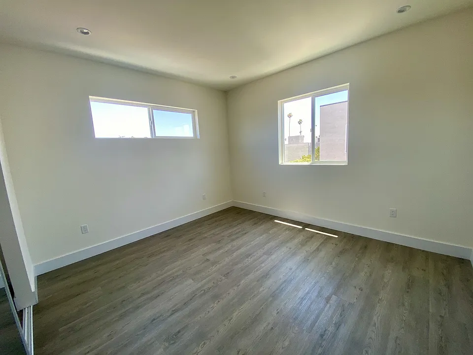 Bedrooms are very spacious with walk in closets.