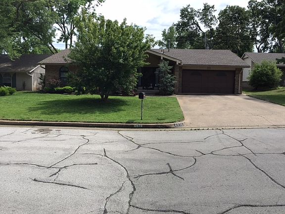 Professional landscape added by present owner