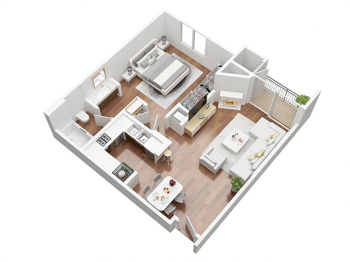 Floor plan The Rose