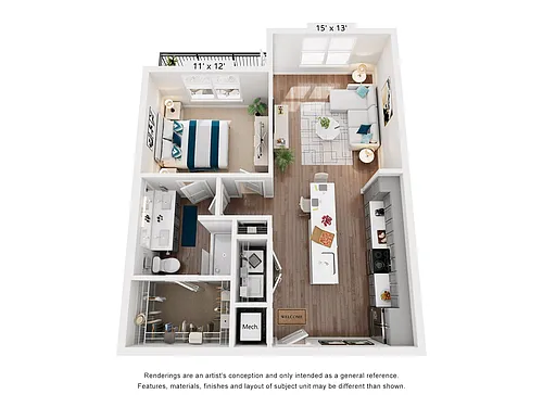 Floor plan Tivoli