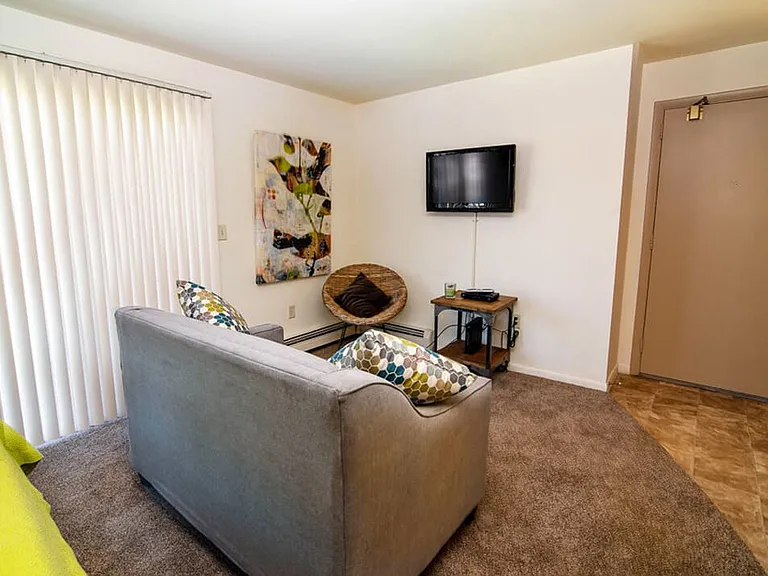 Living Room in Studio Floor Plan