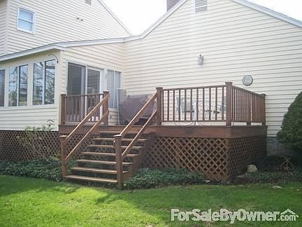 Deck and Sunroom
