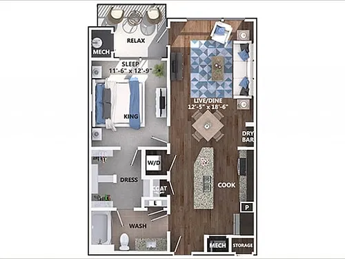 Floor plan A3a