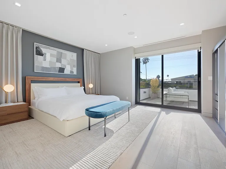 A peaceful atmosphere in each bedroom
Enjoy your cup of coffee on the large private balcony
