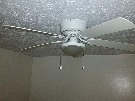 Ceiling far in bedrooms