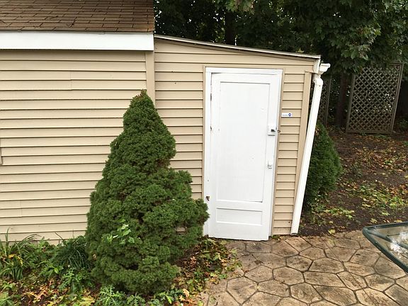 Storage behind garage