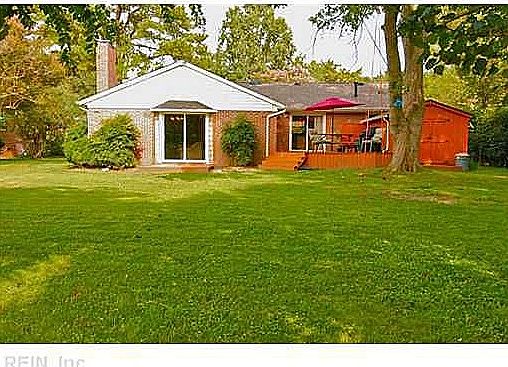 Looking Back at House From Lake