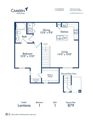 Floor plan Lantana