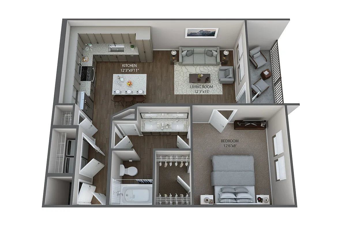 Floor plan A1