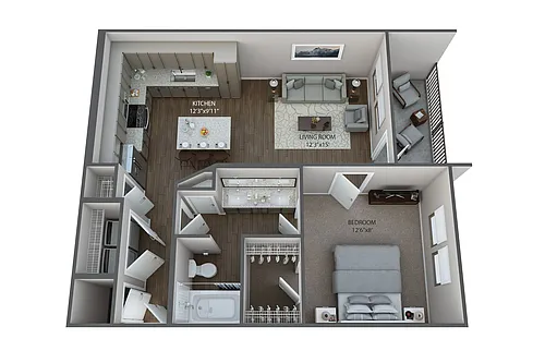 Floor plan A1