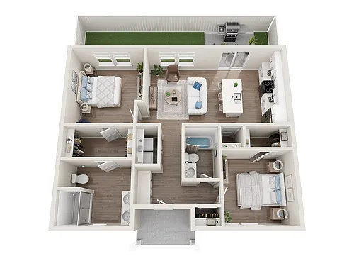 Floor plan Forsyth