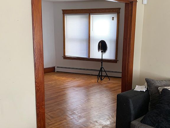 Looking into dining room