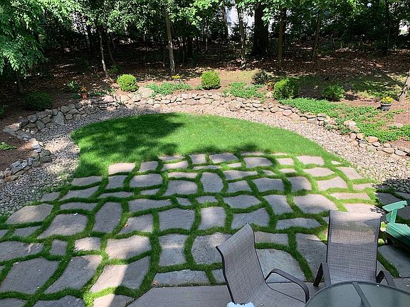 Extended Landscaped Backyard