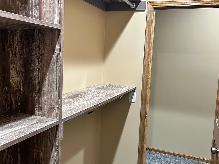 HUGE master walk in closet