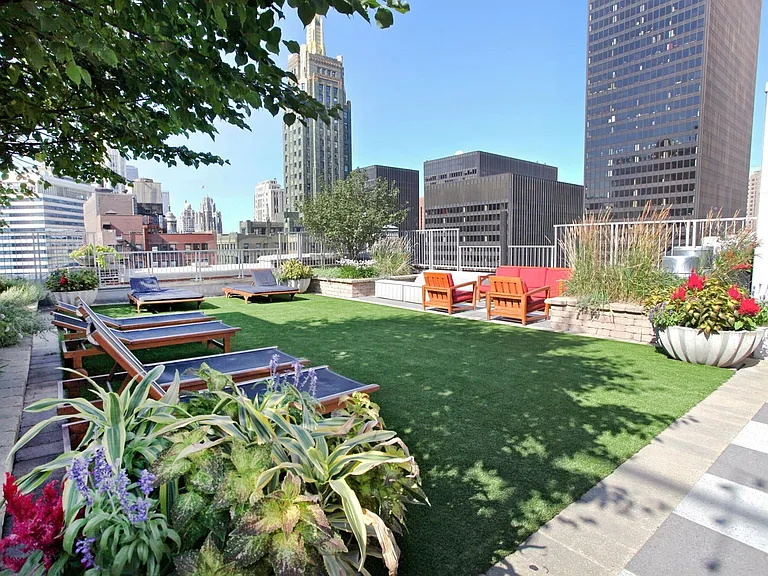 63 E Lake Apartments Sky Park Lounge