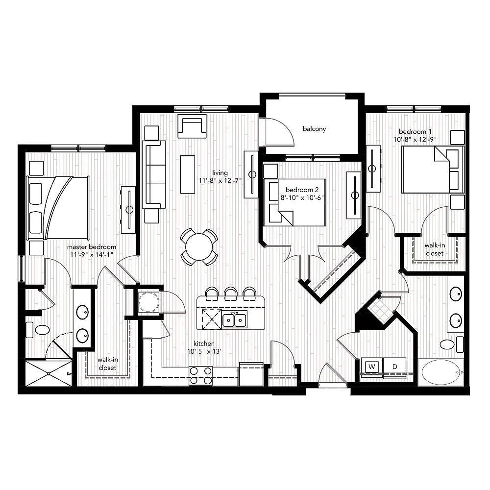 Floor plan Sainte Maxime
