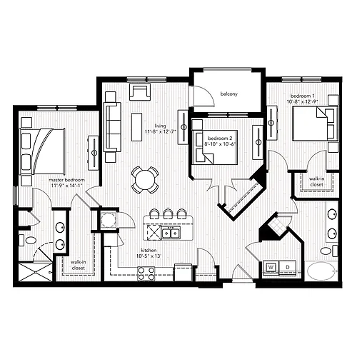 Floor plan Sainte Maxime