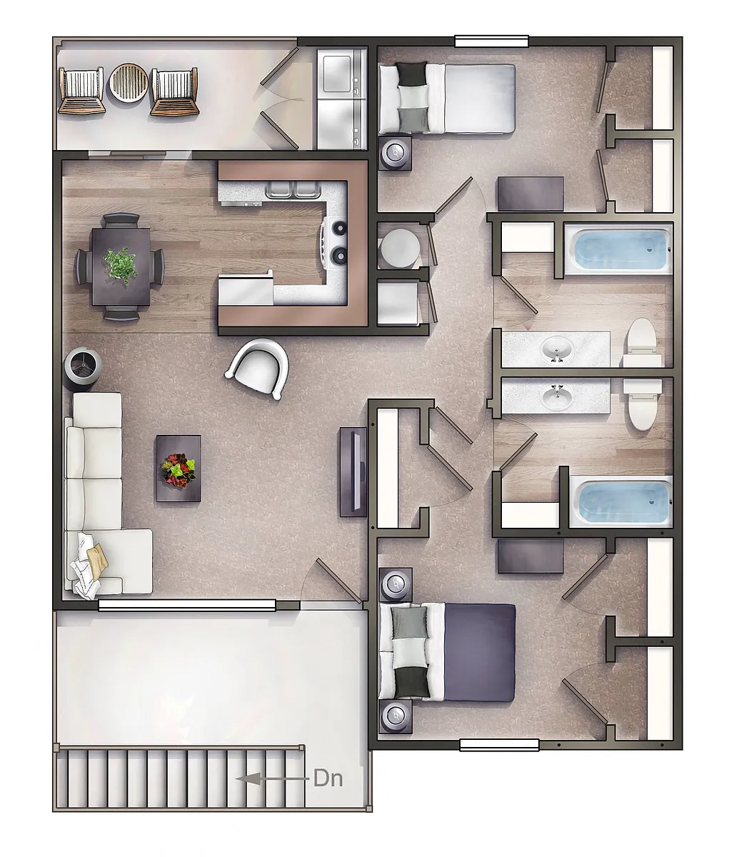 Floor plan Magnolia
