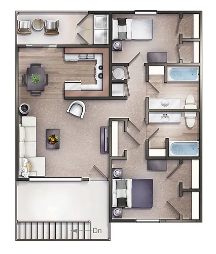 Floor plan Magnolia