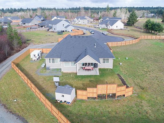 Drone Shot: Inside the fence on your left you will see Camper/RV graveled parking.
