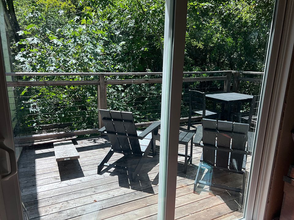 back deck on the creek