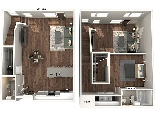 Floor plan A2L - Finish Package 2