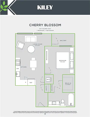 Floor plan Cherry Blossom