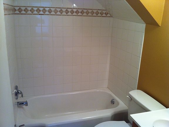 New Tile, Toilet, and Vanity