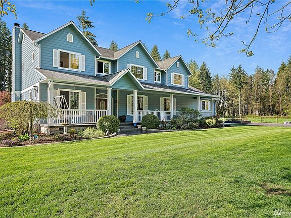 Gorgeous Custom Home on Gorgeous Acreage...  Just under 3500 Square Feet of Interior Living Space. 10 Beautiful Acres of Dry Usable Land - Fully Fenced and Cross-fenced.  30+ Fruit Trees.  Large Barn. Greenhouse.  3 Car Garage.  RV Parking.  Peaceful and Private Setting.  One-Owner Home.  Top-Quality Construction.   Impeccable Condition.  Amazing Design and Features.  Exterior was just painted in September of 2018.