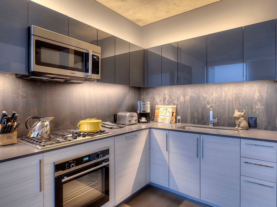 Model apartment kitchen