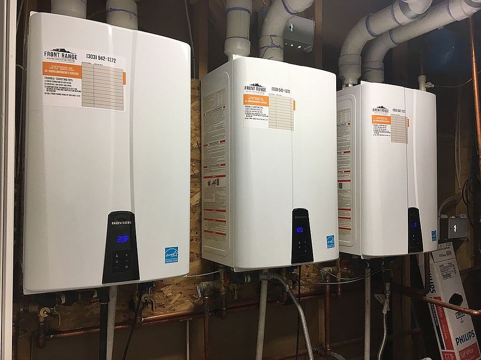 NEW! Tankless water heaters