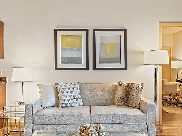 Elan Apartments Living Room