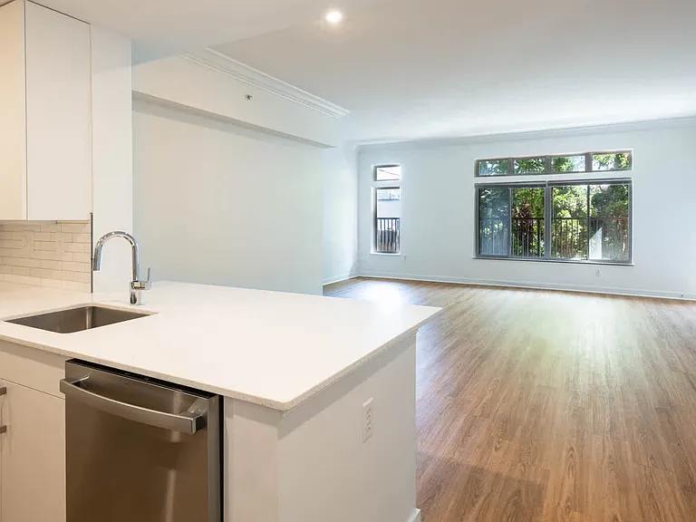 Living Room with Hard Surface Flooring