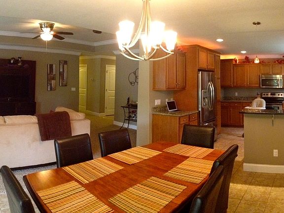 Dining, Kitchen, Living Room