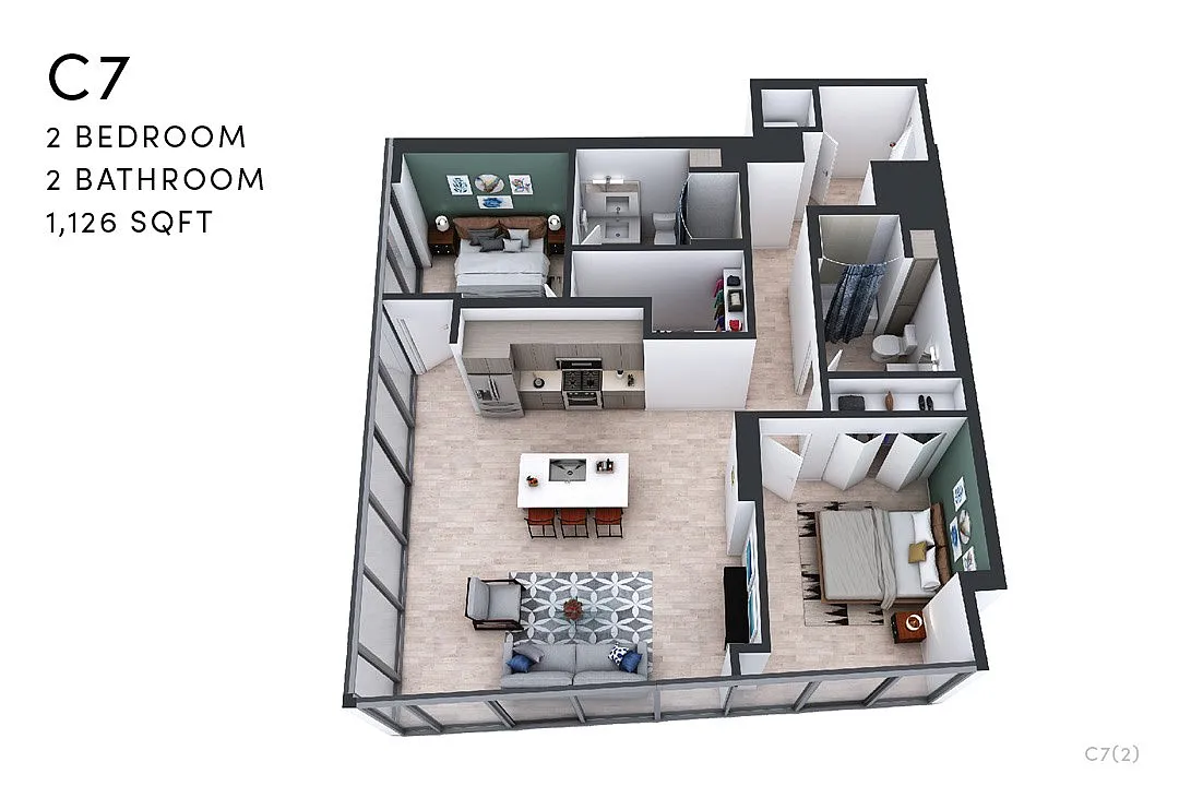 Floor plan Alina C7