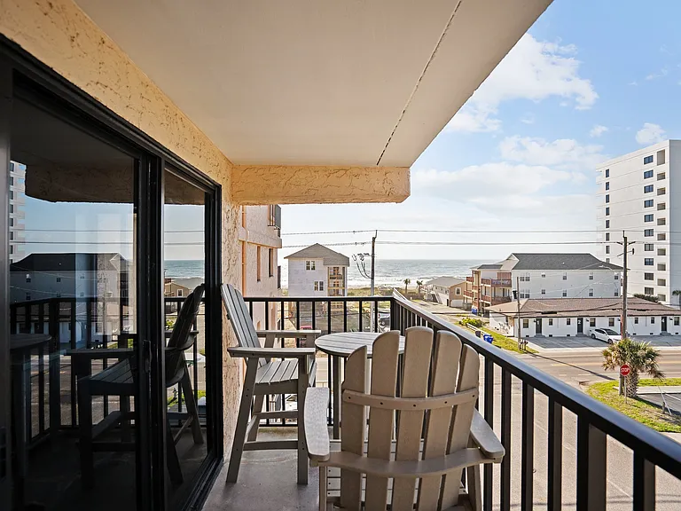 Balcony with the view!