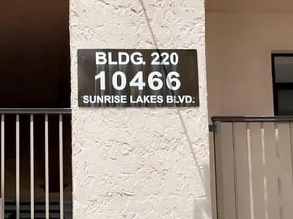 10466 Sunrise Lakes Boulevard #307, Sunrise, FL 33322