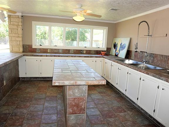 Pool house kitchen
