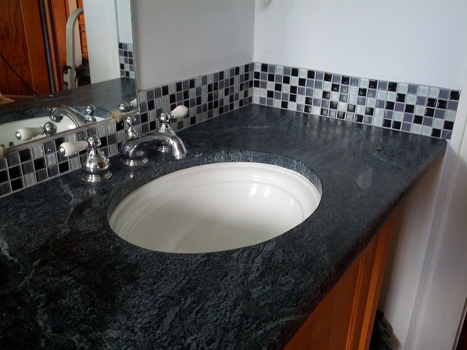 Upstairs bathroom redone